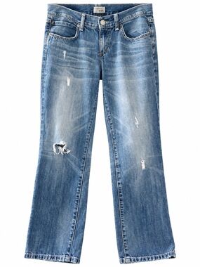 Gap 2011 Distressed Ankle Crop Jeans 8/29 Y2K Low Rise Revival